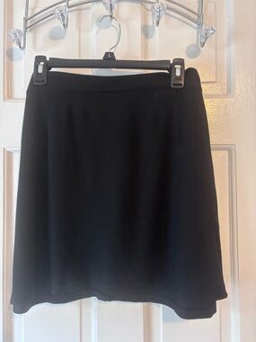 Classic Black Women's A-Line Skirt